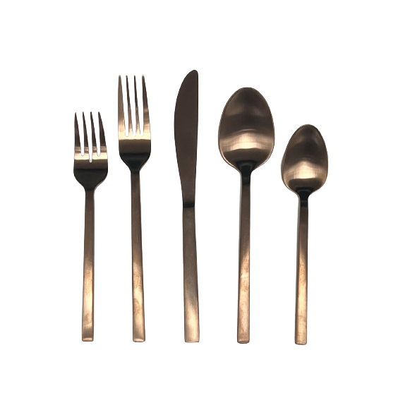 bronze-brushed-flatware