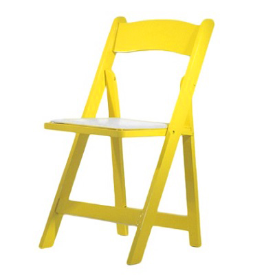 chair-yellow-padded-folding