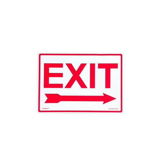 printable exit sign
