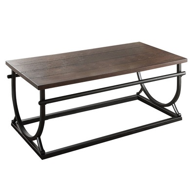 for-purchase-dark-wood-metal-coffee-table