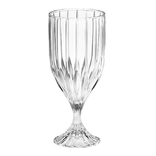 Crystal Water Goblet  Mutton Party and Tent Rental